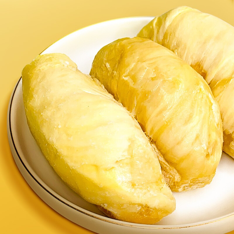 鲤赞庄园正宗泰国金枕冷冻榴莲肉930g袋