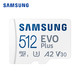  SAMSUNG 三星 MB-MC512KA Evo Plus MicroSD存储卡 512GB　
