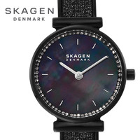 SKAGEN 诗格恩 女士镶钻超薄简约石英表