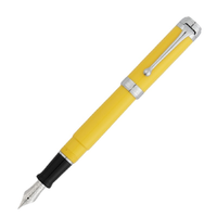 AURORA 奥罗拉 钢笔 TALENTUM特兰特系列 D11-Y 黄杆银夹 F尖 单支礼盒装
