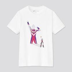 UNIQLO 优衣库 童装亲子装 (UT)ULTRAMAN印花T恤(奥特英雄 夏季短袖)