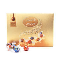 Lindt 瑞士莲 LINDOR软心 精选巧克力 混合口味 168g*2盒 礼盒装
