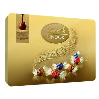 Lindt 瑞士莲 LINDOR软心 精选巧克力 混合口味 192g 礼盒装