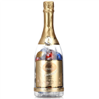 Lindt 瑞士莲 LINDOR软心 精选巧克力 混合口味 336g 香槟瓶礼盒装