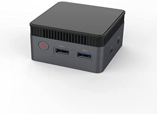 KINGDEL M6S Mini PC Intel Celeron N5105 Processor 4 Cores 4MB L3 Cache Max 2.90GHz 8GB RAM 128GB SSD Windows 11 Pro AC7265/2.4G/5G 3xUSB3.0 2xHD Support 4K