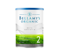 BELLAMY'S 贝拉米 白金有机A2蛋白婴儿牛奶粉2段6-12月350g