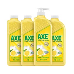 AXE 斧头 牌柠檬护肤洗洁精1.18kg*4瓶维E呵护可洗蔬果家庭装