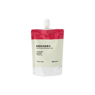 无印良品 MUJI 蒟蒻果冻 葡萄味 130g