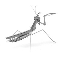 北国e家 昆虫3D手工DIY拼装模型 金属螳螂