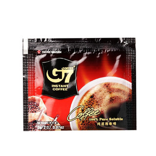 G7 COFFEE 中原咖啡 G7 纯速溶咖啡 30g