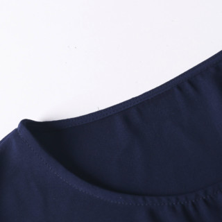 Taige 台格 女士中老年短袖T恤套装 3TB23S8339-1 2件套 藏青 XL