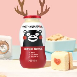 88vipxiaoyang小样熊本熊款乳酸菌饮料100ml20瓶