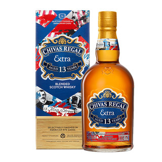 CHIVAS 芝华士 13年500ml*2柔醇黑麦桶限定版 40°英国进口洋酒 苏格兰威士忌