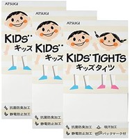 ATSUGI 儿童连裤袜  KID'S TIGHTS 50D 连裤袜〈3双装〉 白色 日本 125～145cm-