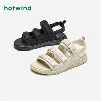 百亿补贴：hotwind 热风 男士休闲凉鞋 H65M1690