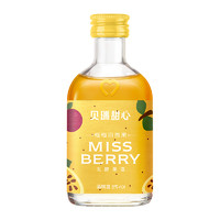 MISS BERRY 贝瑞甜心 MissBerry贝瑞甜心梅梅百香果100ml*1瓶