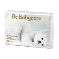 babycare 熊柔巾乳霜纸巾成人系列云柔巾擦鼻子抽纸80抽*8婴儿可用
