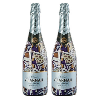 VILARNAU 维拉诺 珍藏 半干型 起泡葡萄酒 12%vol 750ml*2瓶