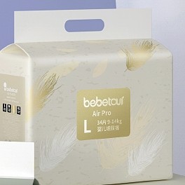 BebeTour AirPro系列 婴儿纸尿裤 L34片