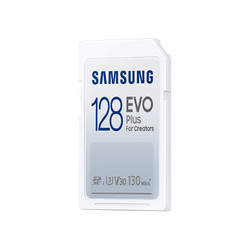 SAMSUNG 三星 MB-SC128K/CN EVO Plus SD存储卡 128GB v30