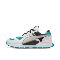 PUMA 彪马 Rs 2.0 Futura 中性休闲运动鞋 374011-02 白色/翠绿色 44.5