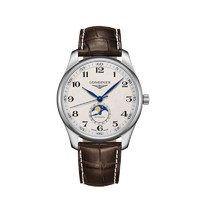 LONGINES 浪琴 L2.919.4.78.3 名匠系列 月相机械皮带男表