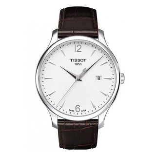 TISSOT 天梭 T063 俊雅系列 石英表男表