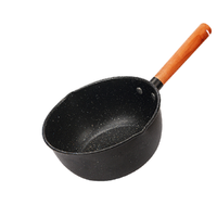 WeiZhiXiang 味之享 雪平锅(18cm、铝合金、经典黑)