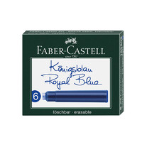 FABER-CASTELL 辉柏嘉 185506 墨胆 蓝色 6支装