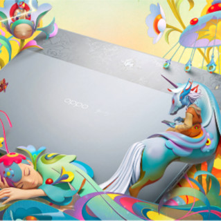 OPPO Pad 2022款 艺术家限量定制版 11英寸 Android 平板电脑 (2560*1600、骁龙870、6GB、128GB、WiFi版、银色)+触控笔