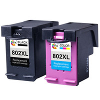 绘威 802XL 墨盒 1050页 黑色+彩色 2个装