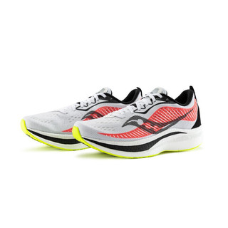 Saucony索康尼男子缓震比赛竞速跑鞋Endorphin Speed啡速 2 S20688-116 白红 42.5