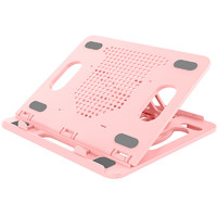 酷睿冰尊 笔记本支架桌面增高散热架14寸电脑架子15.6寸颈椎升降底座通用笔记本电脑支架托适用于联想惠普华硕 神秘黑【标准版 无旋转】带手机支架