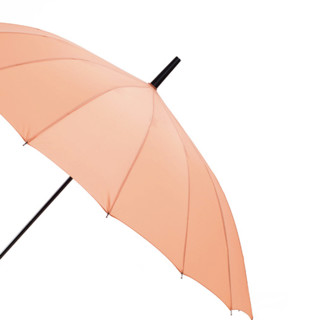 MaBu 16J系列 16骨直杆雨伞 纯色款 橙色