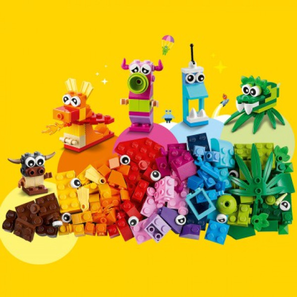 lego乐高创意百变系列11017创意怪兽