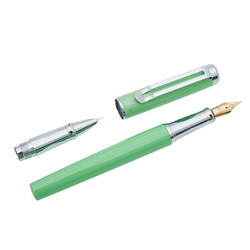 YONGSHENG 永生 钢笔 110 绿色 0.5mm+0.38mm 单支装