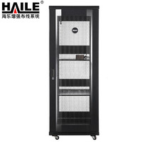 HAILE 海乐 服务器网络机柜37U 19英寸标准 宽*深（600*800mm）1.8米 网孔门 A1-6837