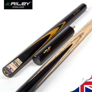 RILEY 英国Riley莱利斯诺克台球通杆桌球杆 3/4球杆+杆筒