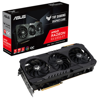 ASUS 华硕 TUF RX6950XT O16G GAMING 显卡 16GB 黑色