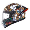 GSB 国仕邦 东来也联名摩托车头盔全盔男女通用 战无不胜/白（GT大尾翼） XL