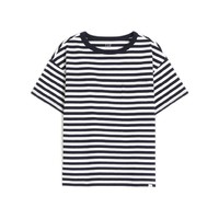 Gap 盖璞 764972 男童短袖T恤 海军蓝条纹 XL