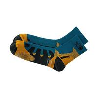 THE NORTH FACE 北面 中性运动袜 NF0A3RJE-1E8 蓝色/黄色 L