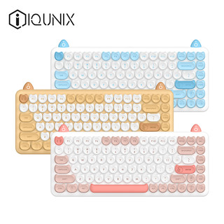 IQUNIX M80 三模机械键盘 84键 KH轴 猫咪主题