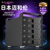 迈和伦MILLENNION Type C USB3.2 GEN2 10G五盘位免工具硬盘箱3.5英寸磁盘柜独立电源开关支持Mac OS windows