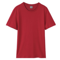 A21 男女款圆领短袖T恤 R492131092 大红 XL