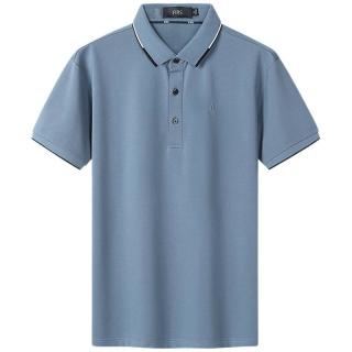 firs杉杉男士短袖polo衫ft6422tm308雾霾蓝xxl
