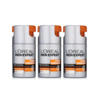L'OREAL PARIS 巴黎欧莱雅 第二代男士劲能8重功效醒肤露/爽肤凝露 3瓶装 50ml*3