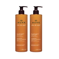 NUXE 欧树 槐花蜜面部和身体特润洁肤凝胶/洗面奶 400ml*2