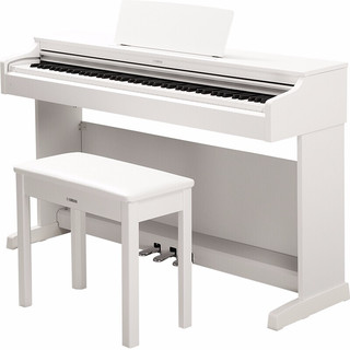 YAMAHA 雅马哈 ARIUS系列 YDP164WH 电钢琴 88键重锤 白色 原装琴凳+官方标配