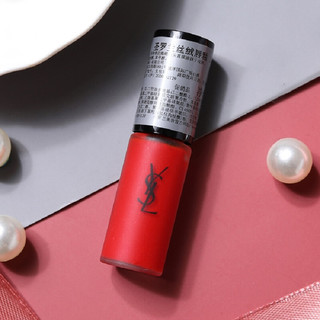 YVES SAINT LAURENT 圣罗兰 丝绒唇釉 #N°201红绒摇滚 3ml